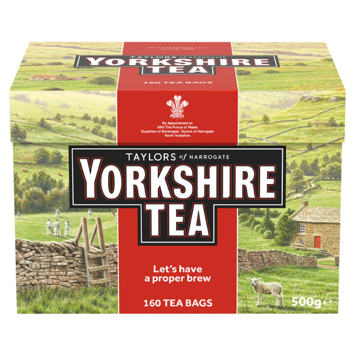 Yorkshire Tea, Red, Black Tea Bags, 160ct (Pack of 1)