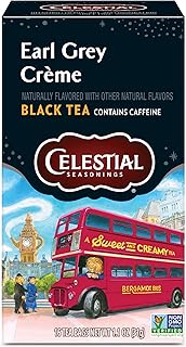 Celestial Seasonings Earl Grey Creme Black Tea 16 tea bags