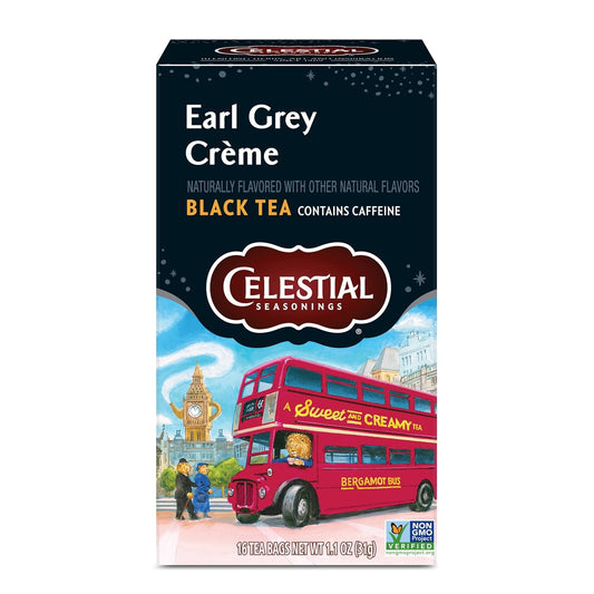 Celestial Seasonings Earl Grey Creme Black Tea 16 tea bags