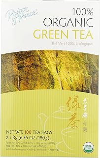Prince of Peace Organic Green Tea 100 Tea Bags - 2 pack