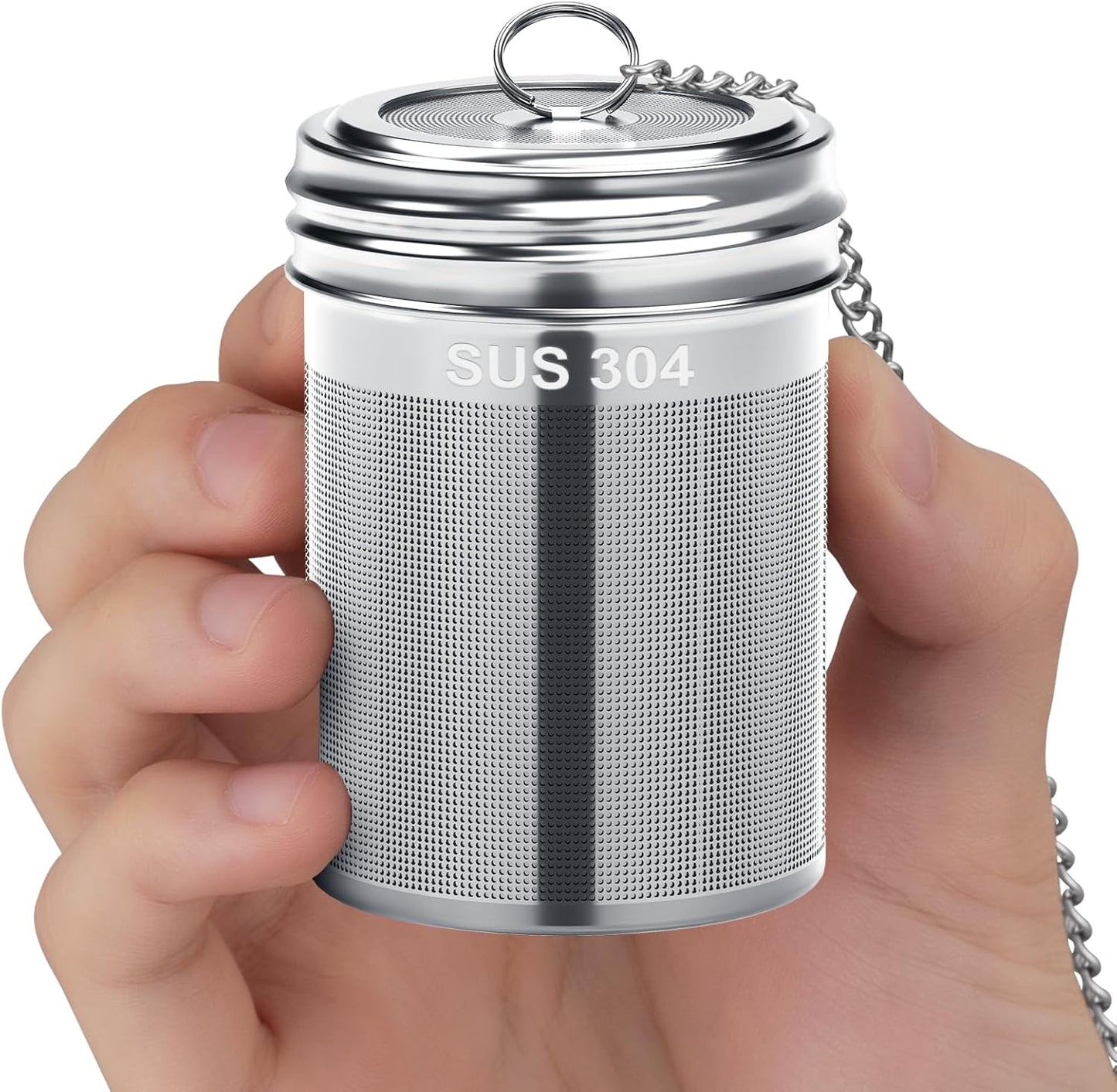 2 Pack Reinmoson Large Tea Infuser for Loose Tea &amp; Spice Ball for Cooking