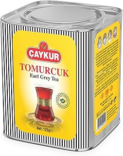 ÇAYKUR Earl Grey Tea Tomurcuk, Tea Buds, Loose Leaf with Natural Bergamot Aroma, Flavor Enhancer Young leaves Black Tea 125gr / 4.4 oz