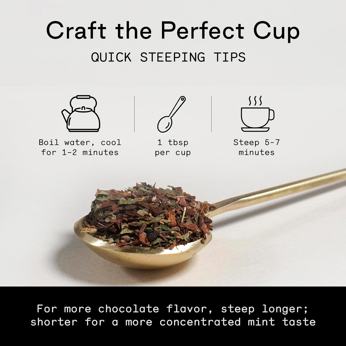 Firebelly Tea After Dinner Mint, Organic Chocolate &amp; Mint Tea with Valerian Root, Loose Leaf Herbal Tea, Caffeine-Free, Chocolate Mint Tea for Your Evening Routine, 3.5 oz, Pack of 1