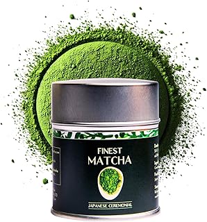 Heapwell Japanese Matcha – Premium & Ceremonial & AAA Grade Matcha Tea | Authentic Japanese Origin (1.05oz (30g), Finest AAA Ceremonial Grade)