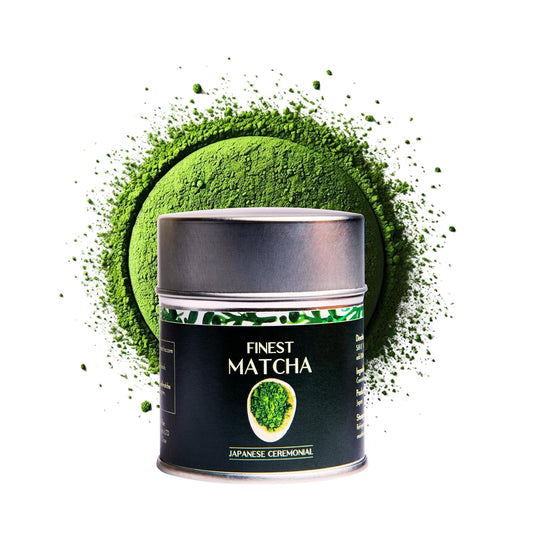 Heapwell Japanese Matcha – Premium & Ceremonial & AAA Grade Matcha Tea, Authentic Japanese Origin (1.05oz (30g), Finest AAA Ceremonial Grade)