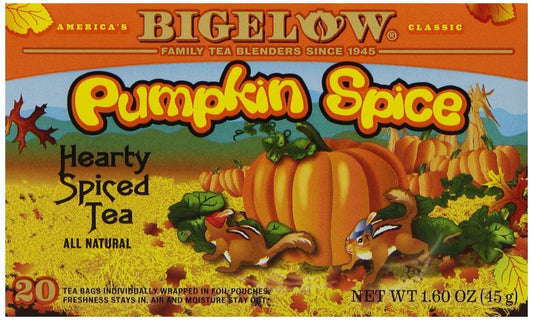Bigelow Tea Pumpkin Spice Black Tea Bags