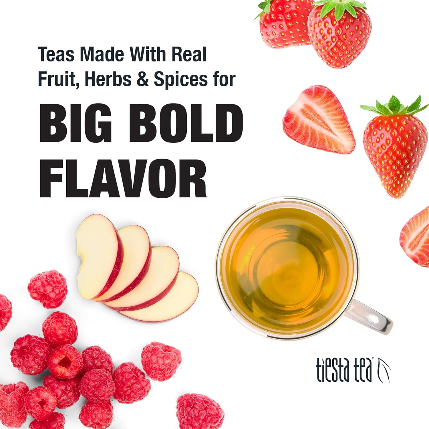 Tiesta Tea Pomegranatopia – Premium Loose Leaf Mixed-Berry Pomegranate White Tea | Low-Caffeine Blend | Hot & Iced | 1.5 Ounce Resealable Pouch | Brews Up to 25 Cups