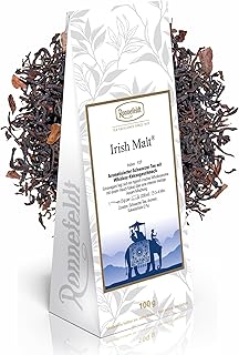 Ronnefeldt Irish Malt – Loose Leaf Black Tea with Whiskey & Cocoa Flavour – 100g Pack – Fine Indian Blend