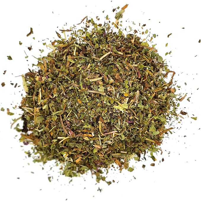 MagJo Naturals Wild-Harvest Dandelion Leaf (16 ounces) Cut & Sifted, Non-irradiated, Taraxacum officinale, Bulk 1 Pound, herbal infusion