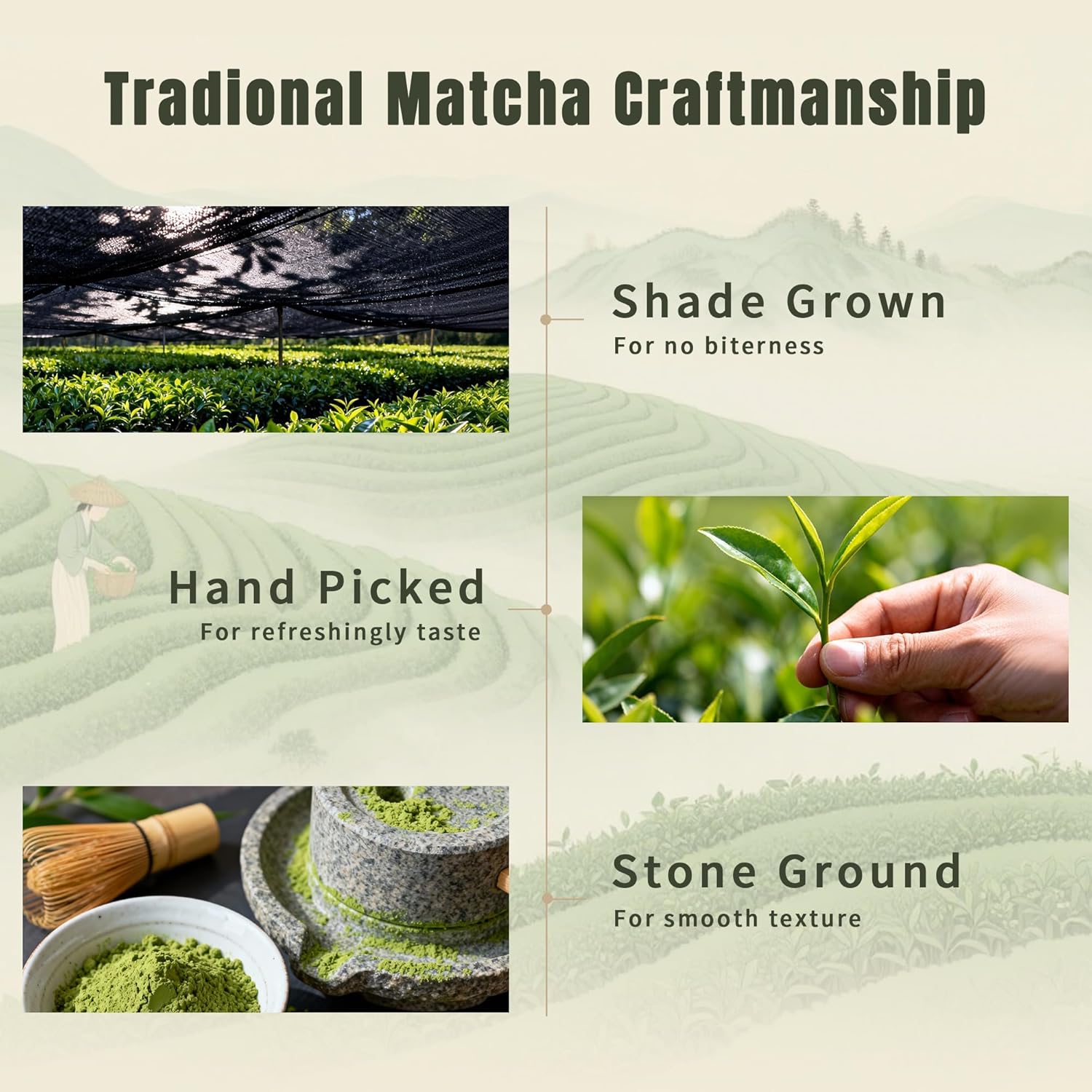 SUKIMI Organic Ceremonial Matcha Powder, First Harvest Ceremonial Grade Matcha, Smooth Green Tea Powder for Daily Drinking, USDA Organic, Non-GMO