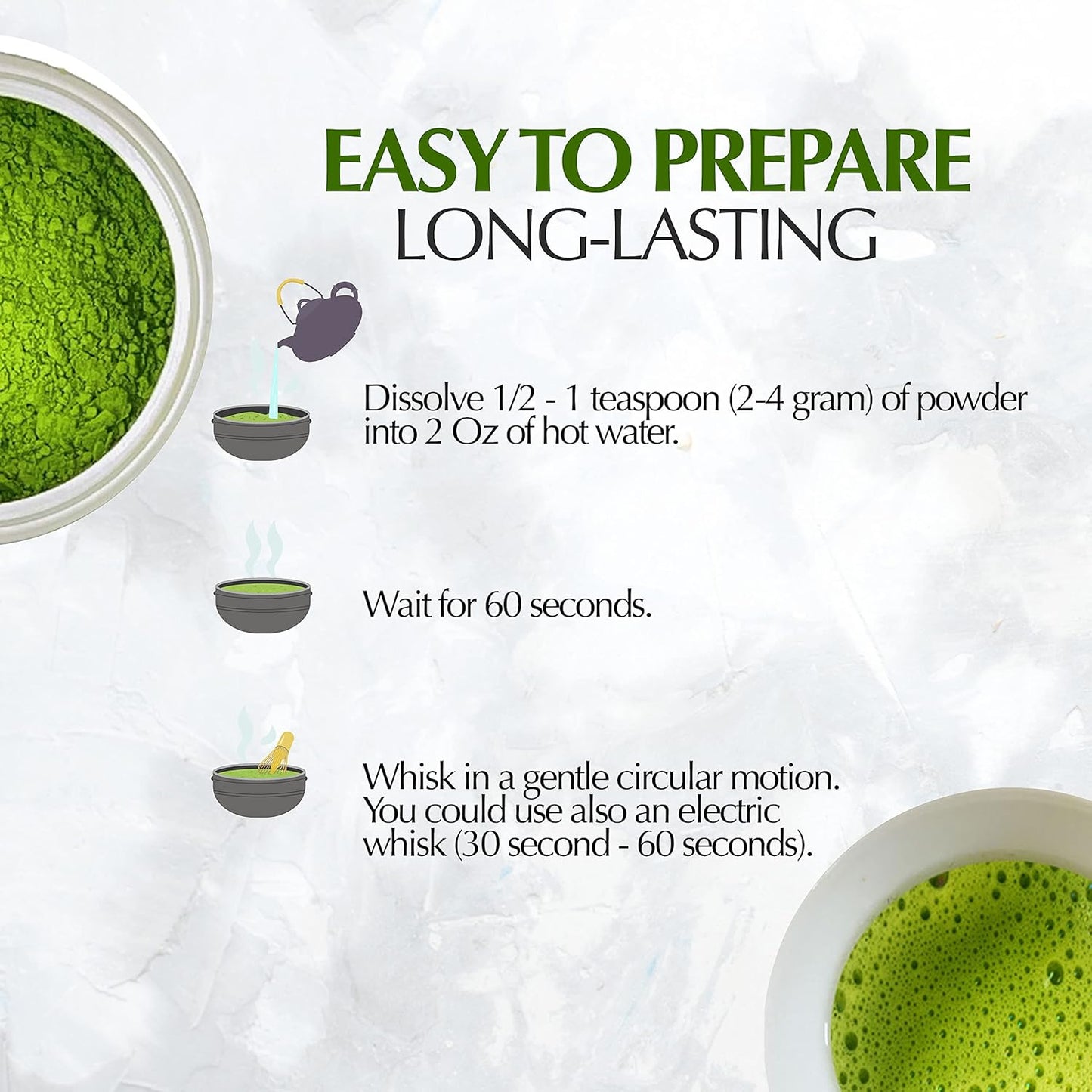 Japanese Green Tea Co. Kagoshima Matcha Powder (30 g) – Japanese Ceremonial Grade Matcha Powder – Smooth Green Tea for Easy Brewing – Subtle Sweetness and Fresh Grassy Taste