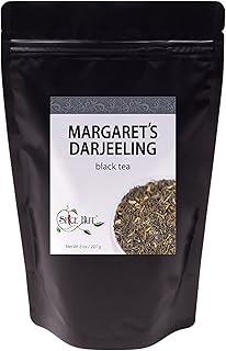 Margarets Darjeeling, Loose Leaf Black Tea - Caffeinated, Single Origin | bulk 8oz, 80-100 cups | The Spice Hut, First Sip of Tea