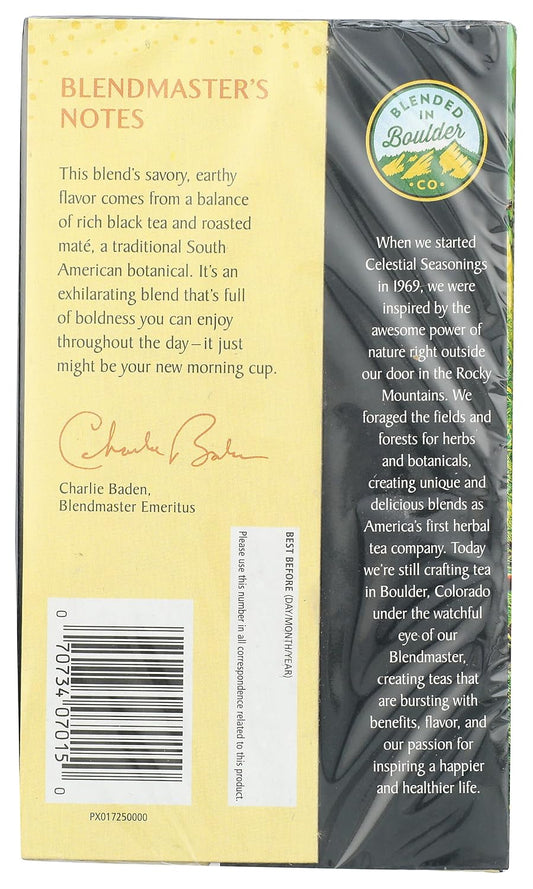 Celestial Seasonings Morning Thunder Tea, 20 ct
