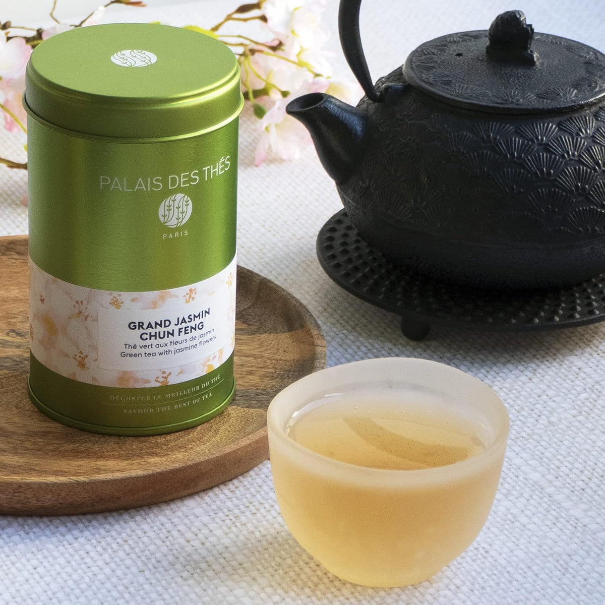 Palais des Thés - Grand Jasmine Chun Feng Green Tea - 3.5 oz Loose Leaf Tin