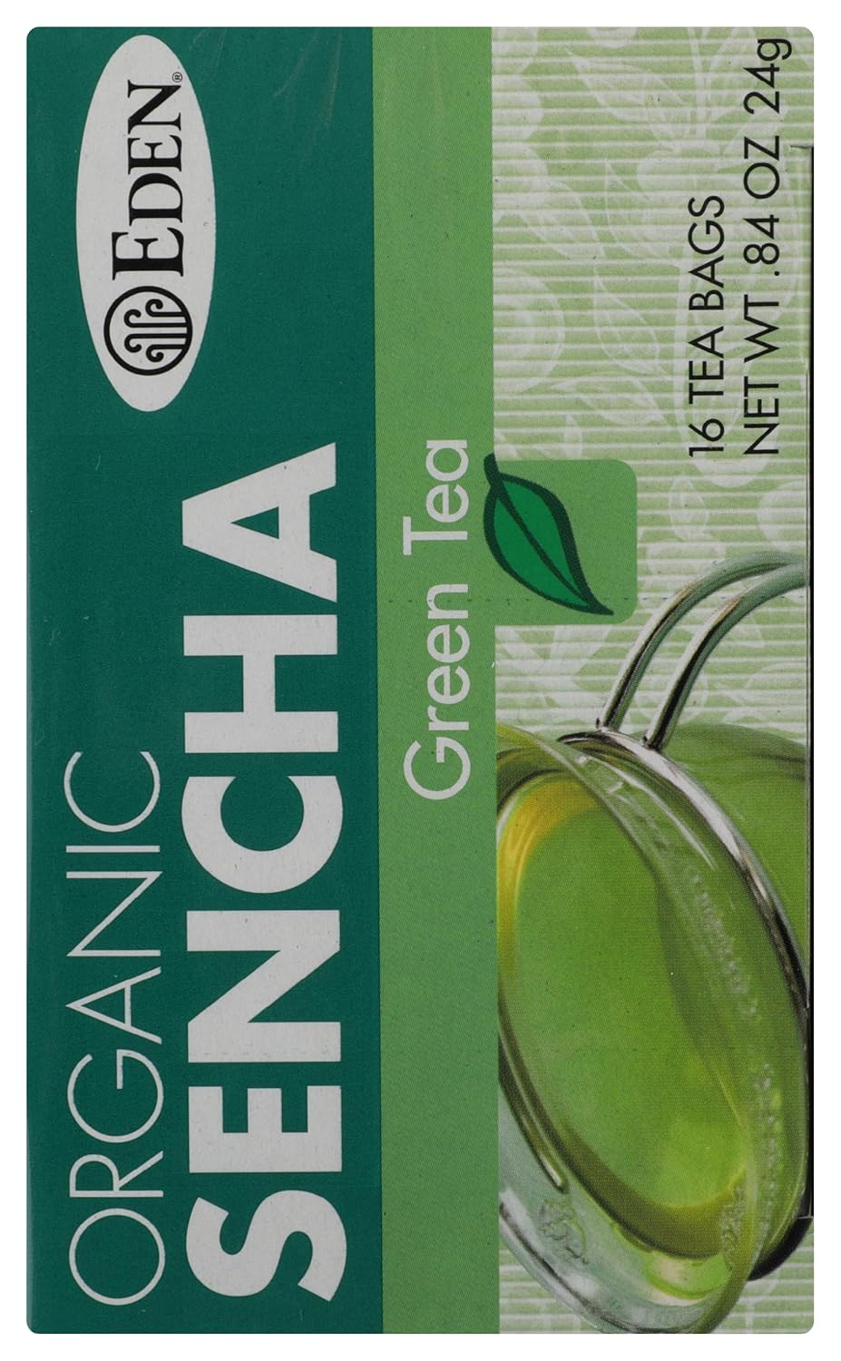 Eden Foods Tea Sencha Green Organic, 16 ct