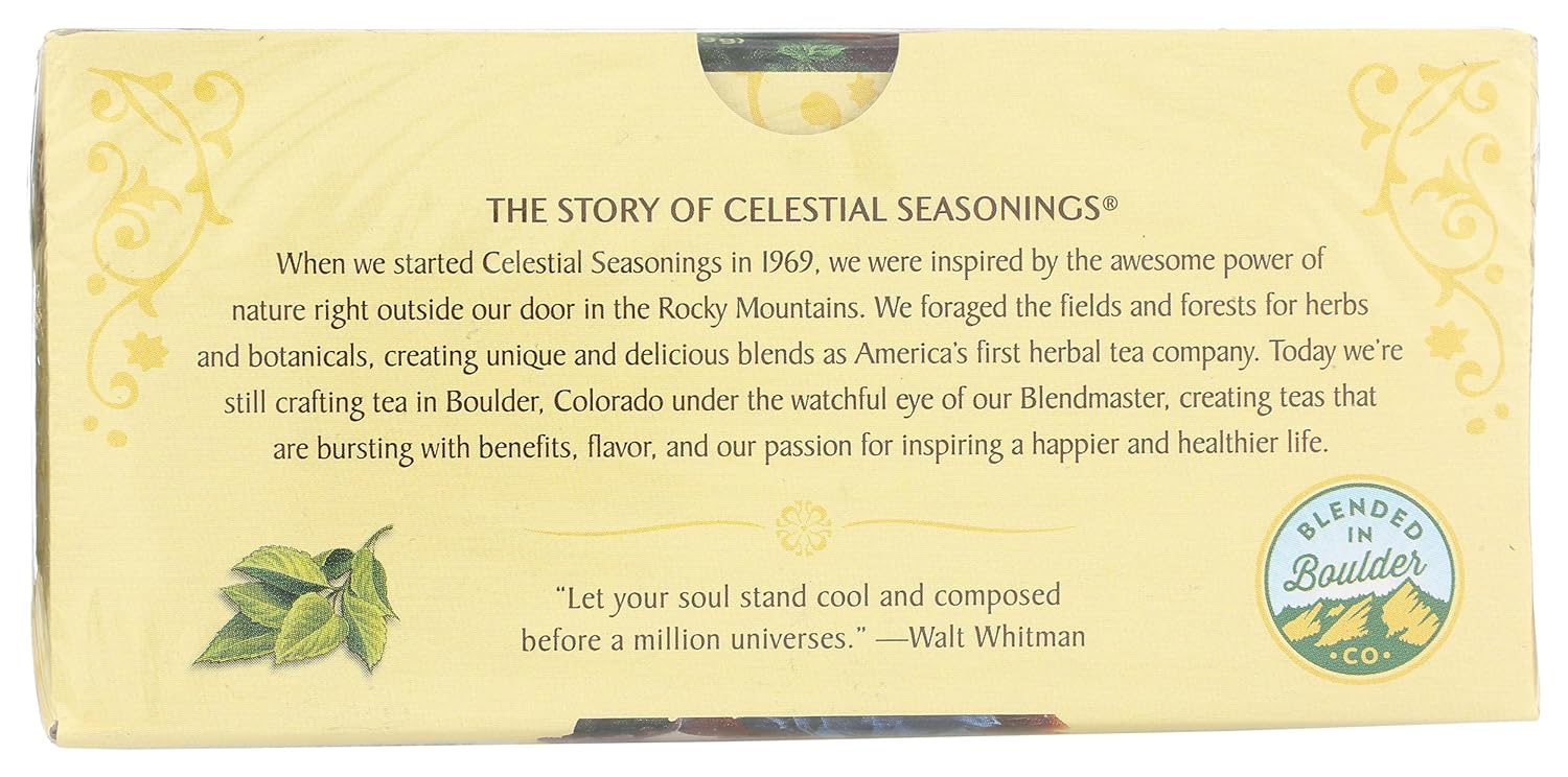 Celestial Seasonings Tea Sleepy time Mint 20 Bag, 20 ct
