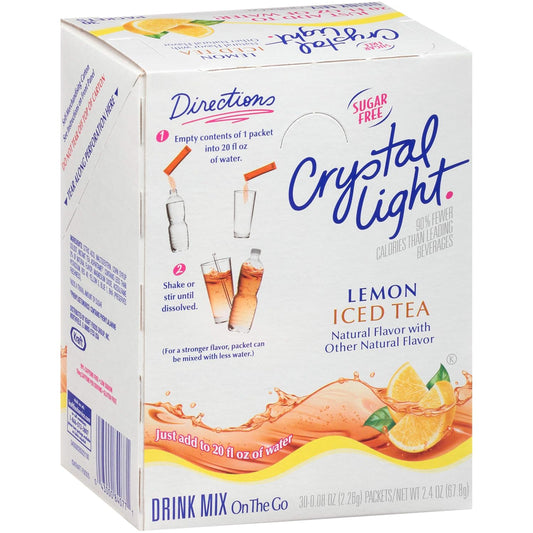 Crystal Light Iced Tea Drink Mix (30 On the Go Packets)