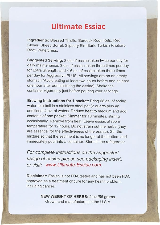 Tea®, Herbal Detox and Immune Support, 6 oz. Value Size - Rene Caisse powdered herbs