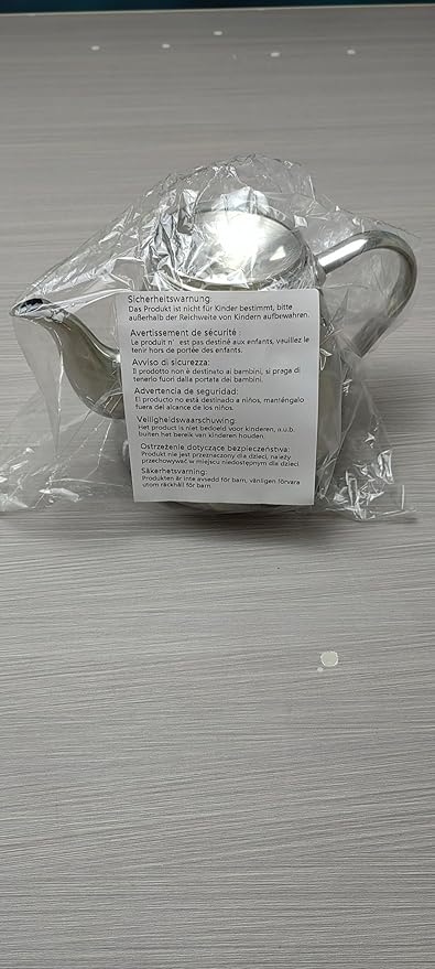 Sanqiahome Stainless Steel Teapot with Infuser 1500ml