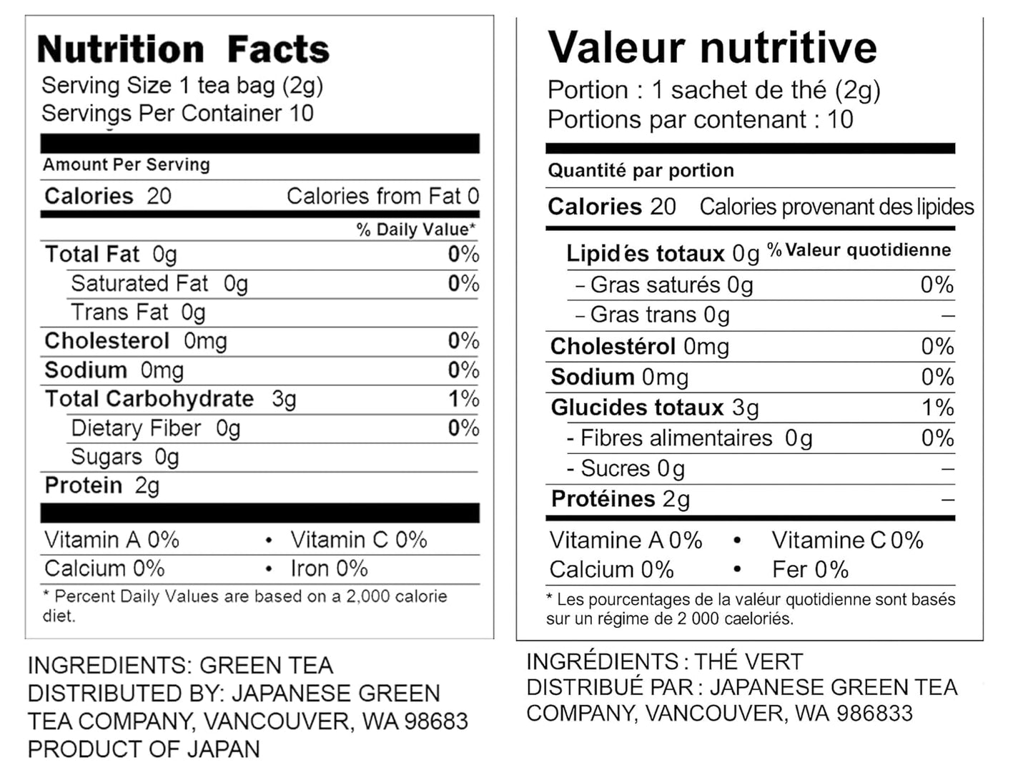 Japanese Green Tea Co. Benifuuki Japanese Green Tea (30 Packs) – Natural Green Tea Bags for Ultimate Relaxation – Unique Taste Delicious and Rich Aroma