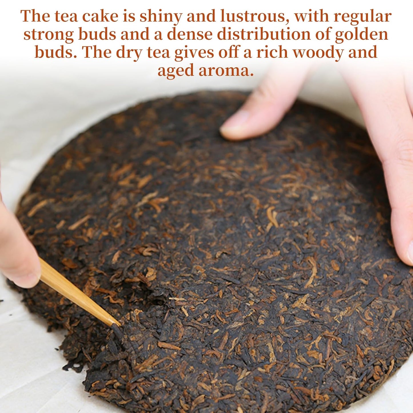 XIXICHA Classic Premium Puerh Tea Cake Ripe Puer Tea Classic Ancient Trees Pu erhTea Cake Aged Fermented Pu-erhTea Chinese Yunnan Puerh （215 cups）普洱茶 典藏普洱茶 普洱熟茶 12.6oz/357g