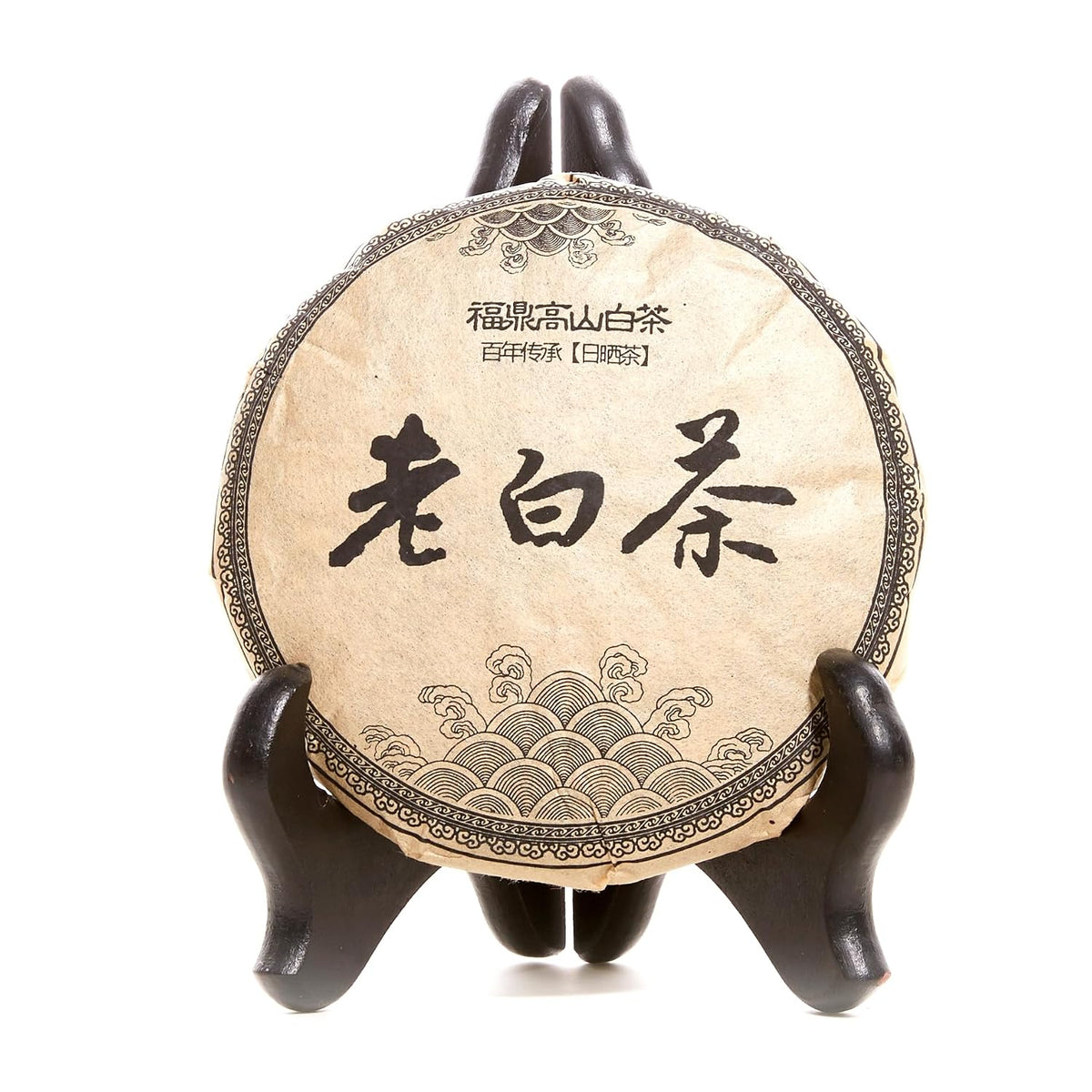ChaWuWarmSun-ShouMei White Tea Cake,100g/3.52oz,FuDing Shou Mei Bai Cha Chinese Tea