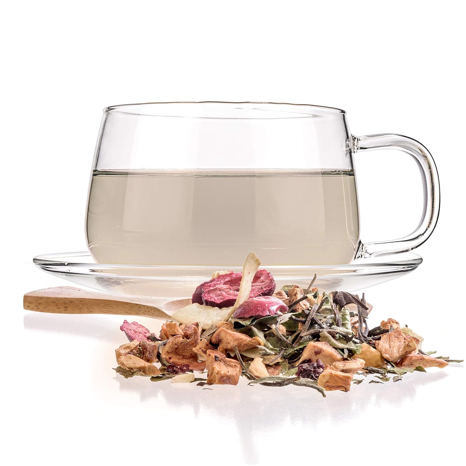 Tealyra - White Cloud Catcher - Fruity White Loose Leaf Tea Blend - Cherry - Cranberry - Antioxidants and Vitamines Rich - All Natural Ingredients - Low Caffeine - 112g (4-ounce)