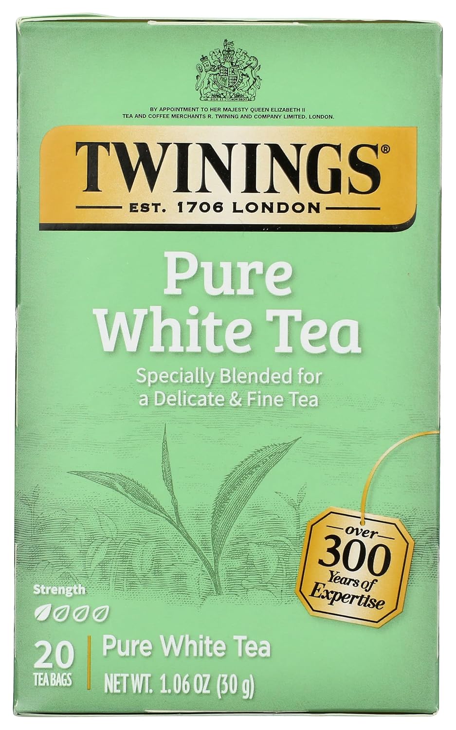 Twining Tea White Pure, 20 ct