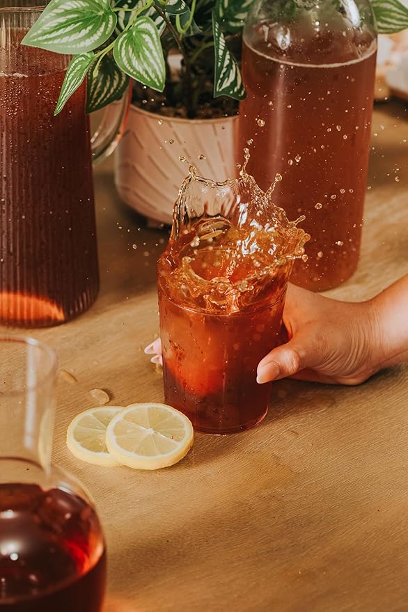 IntegriTEA Bluegrass Breeze Hot or Cold Brew Organic Black Tea Bags Infused with Guava Passion Fruit Mango- 6-Bags Unsweetened Tea Pack Makes 6 Gallons