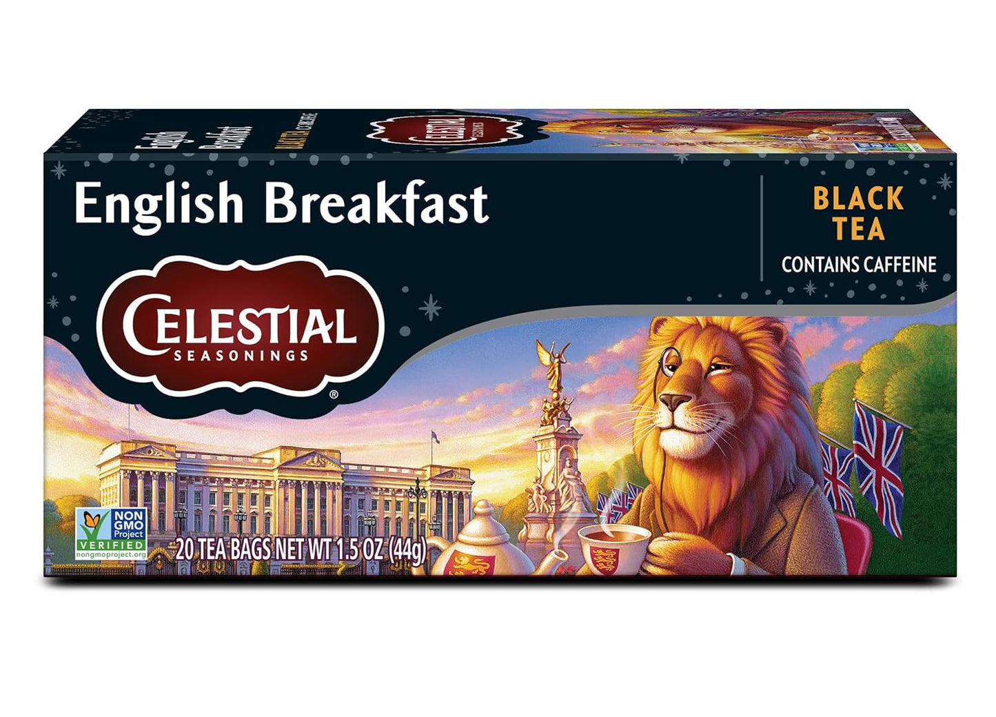 Celestial Seasonings English Breakfast Black Tea 20 Count