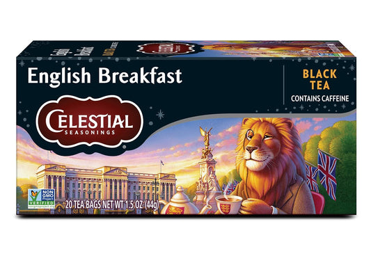 Celestial Seasonings English Breakfast Black Tea 20 Count