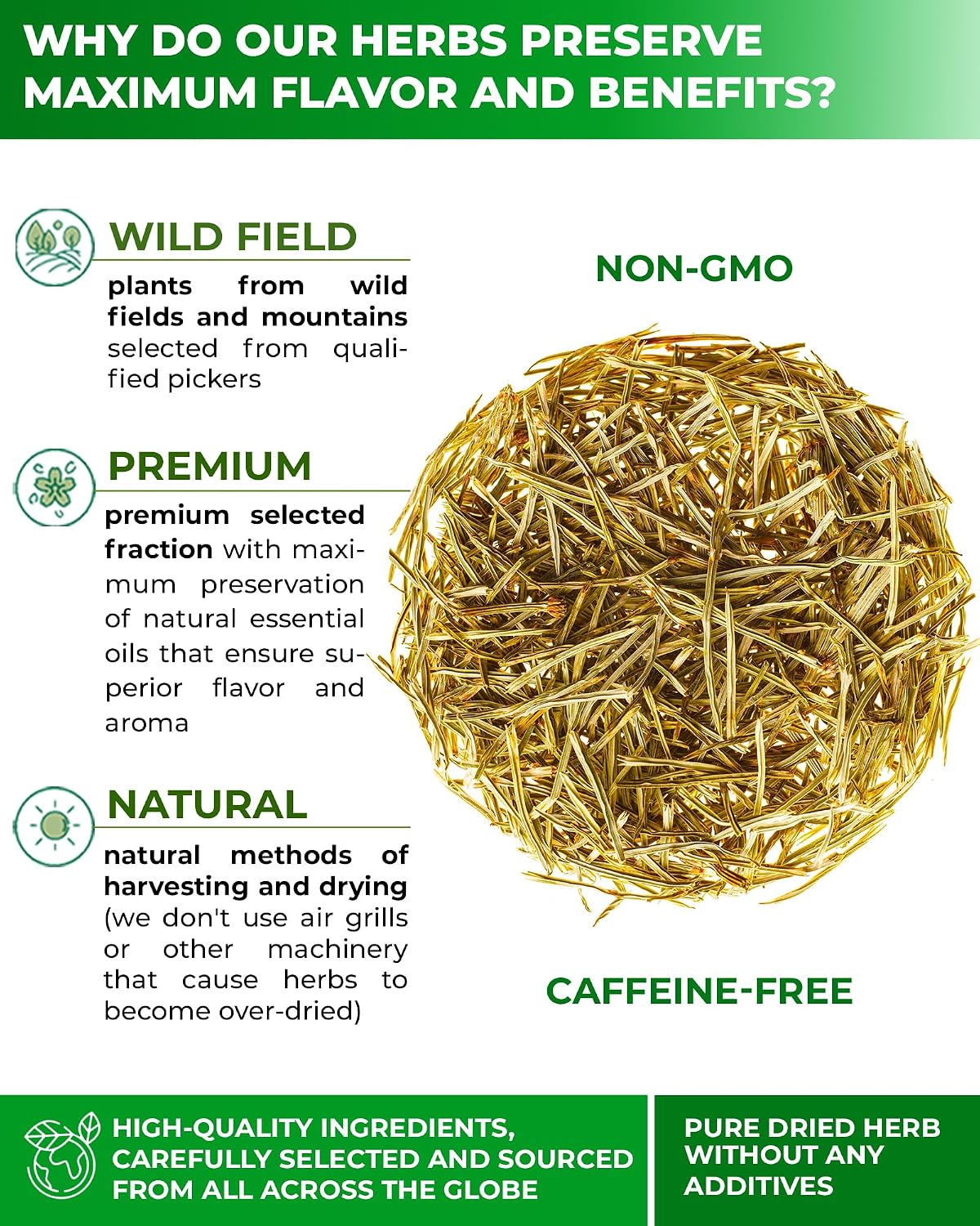 4 oz. Horsetail Herb Horsetail Tea Cola De Caballo Hierba Horse Tail (Equisetum Arvense) - 113g Herb Tea Horse Tail