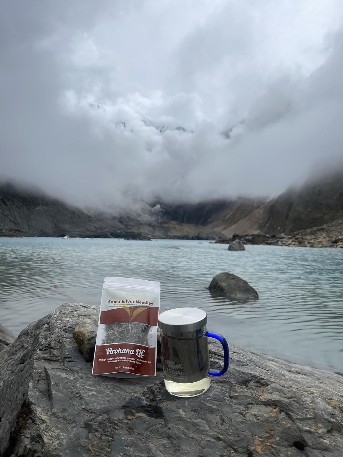Virohana Loose Leaf Tea Collection | Premium Whole Leaf Teas from Himalayas (Soma Silver Needles White Tea)