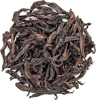 Oriarm Da Hong Pao (Big Red Robe) Oolong Tea - Wuyi Rock Loose Leaf Tea from Fujian, China - High Mountain Roasted Wu Long Tea - 225g (8oz) Resealable Bag