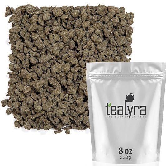 Tealyra - Imperial Ginseng Ren Shen - Oolong Loose Leaf Tea - Energy Boost - Healthy Drink - Naturally Processed - 220g (8-ounce)