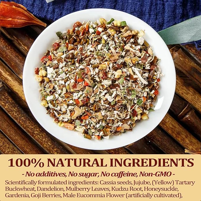 Daily Liver Care Tea, Natural LiverTea for Health, Chinese HerbalTeas, Organic LiversCleanse with Different Herbs
