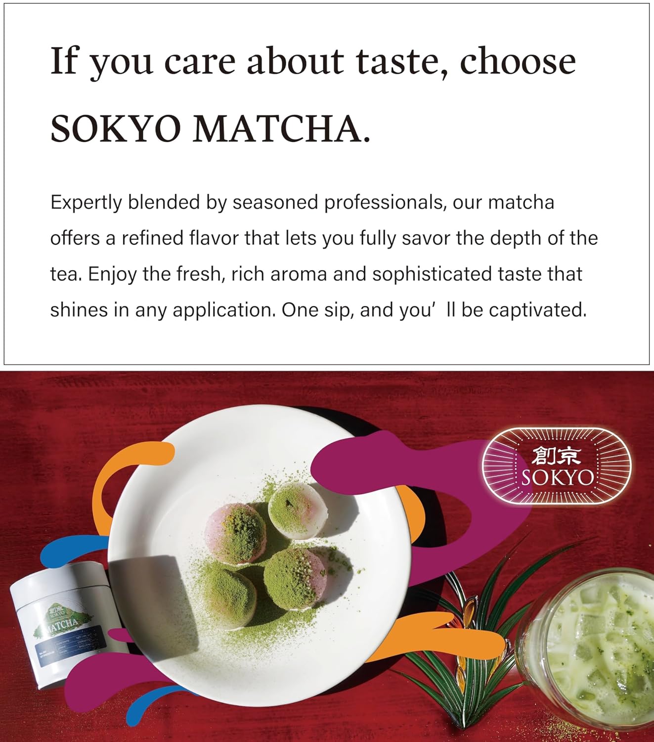 SOKYO ceremonial matcha series 3.5oz Powdered green tea Japanese matcha (3.52oz / 100g, Mie Ceremonial K)