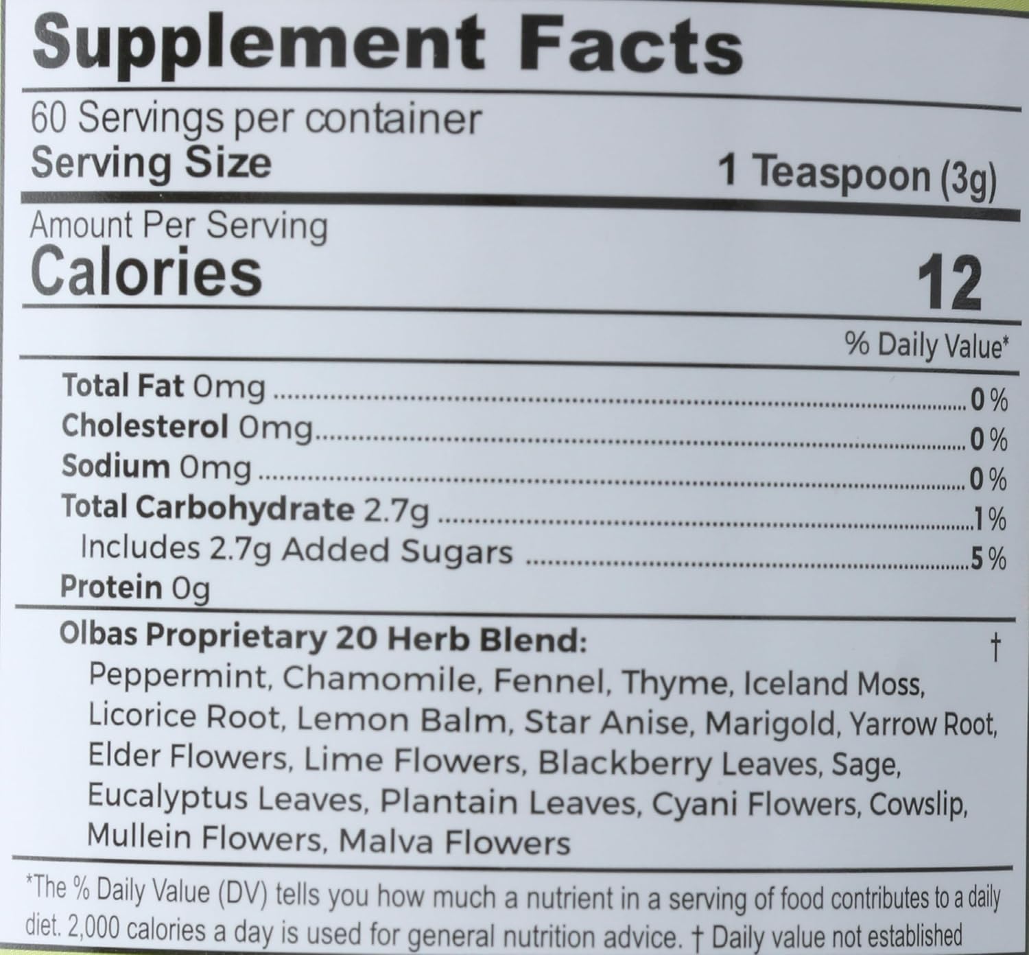 Olbas Herbal Tea Mix, 7 oz