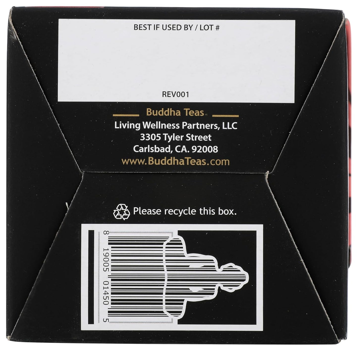 Buddha Teas - Organic Cranberry Comfort Blend - Herbal Tea - For Health & Wellbeing - With Antioxidants & Minerals - Cle
