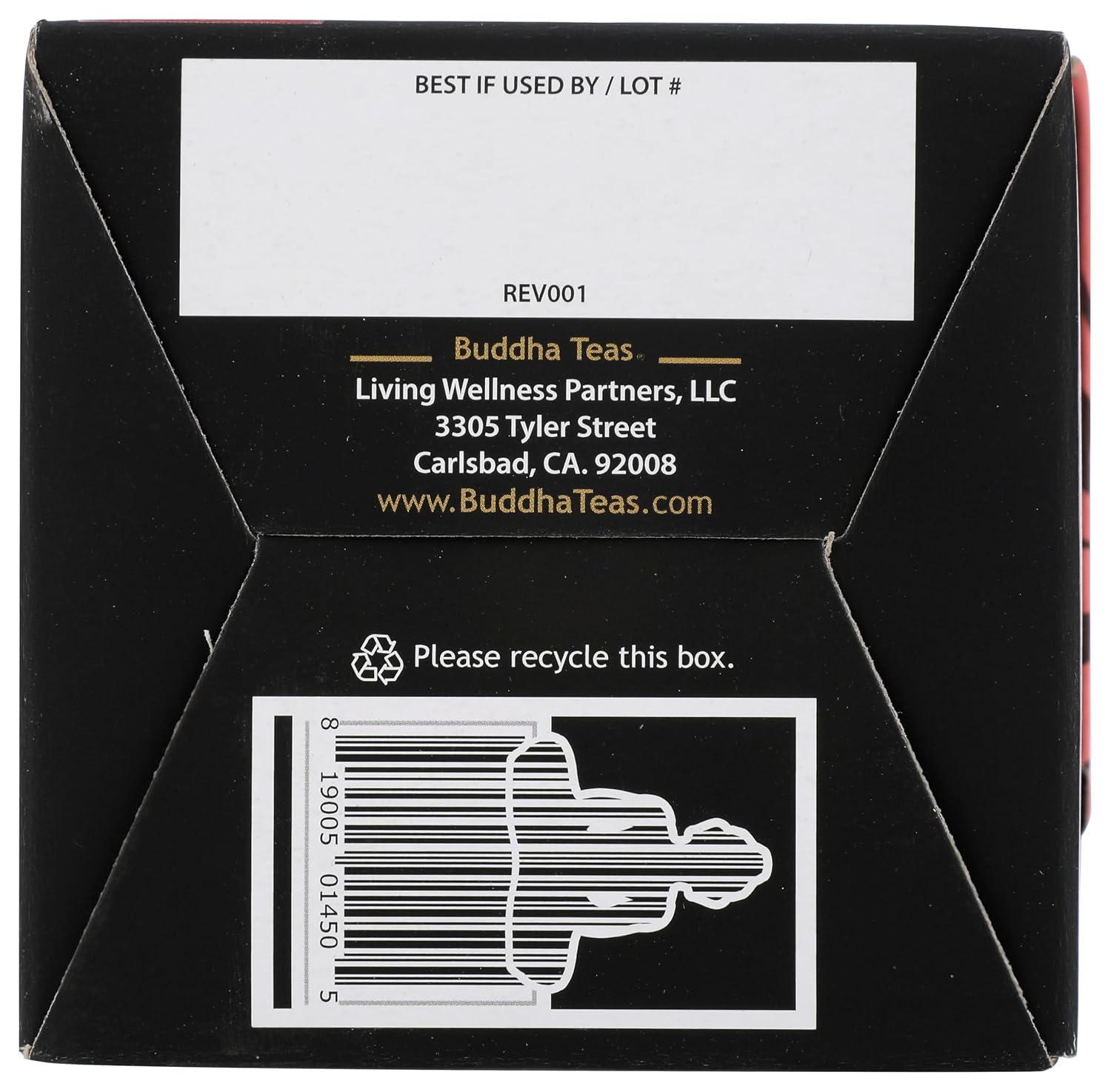 Buddha Teas - Organic Cranberry Comfort Blend - Herbal Tea - For Health & Wellbeing - With Antioxidants & Minerals - Cle