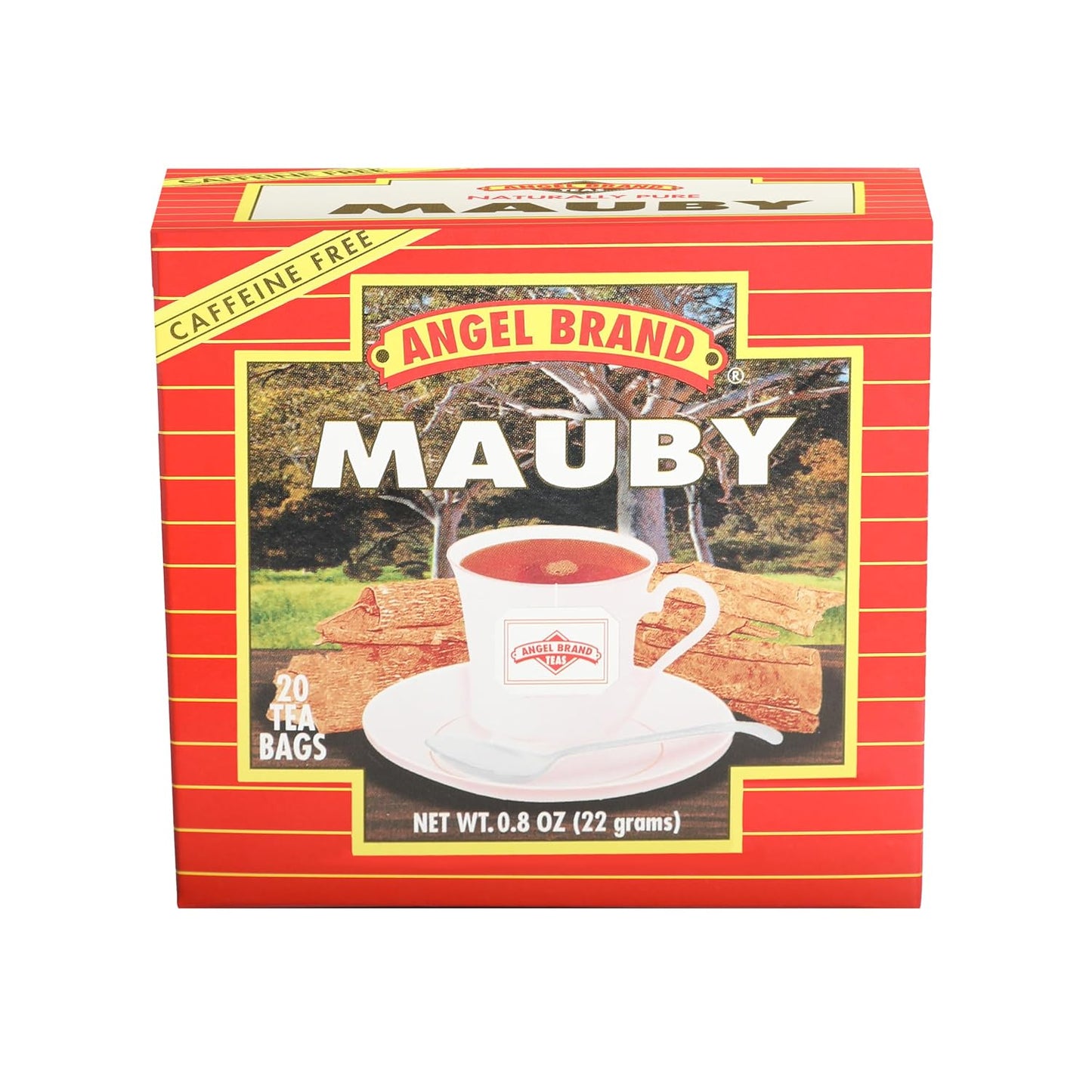 Mauby Bark Tea Bags | 20 Count | Box | Herbal Digestive Support
