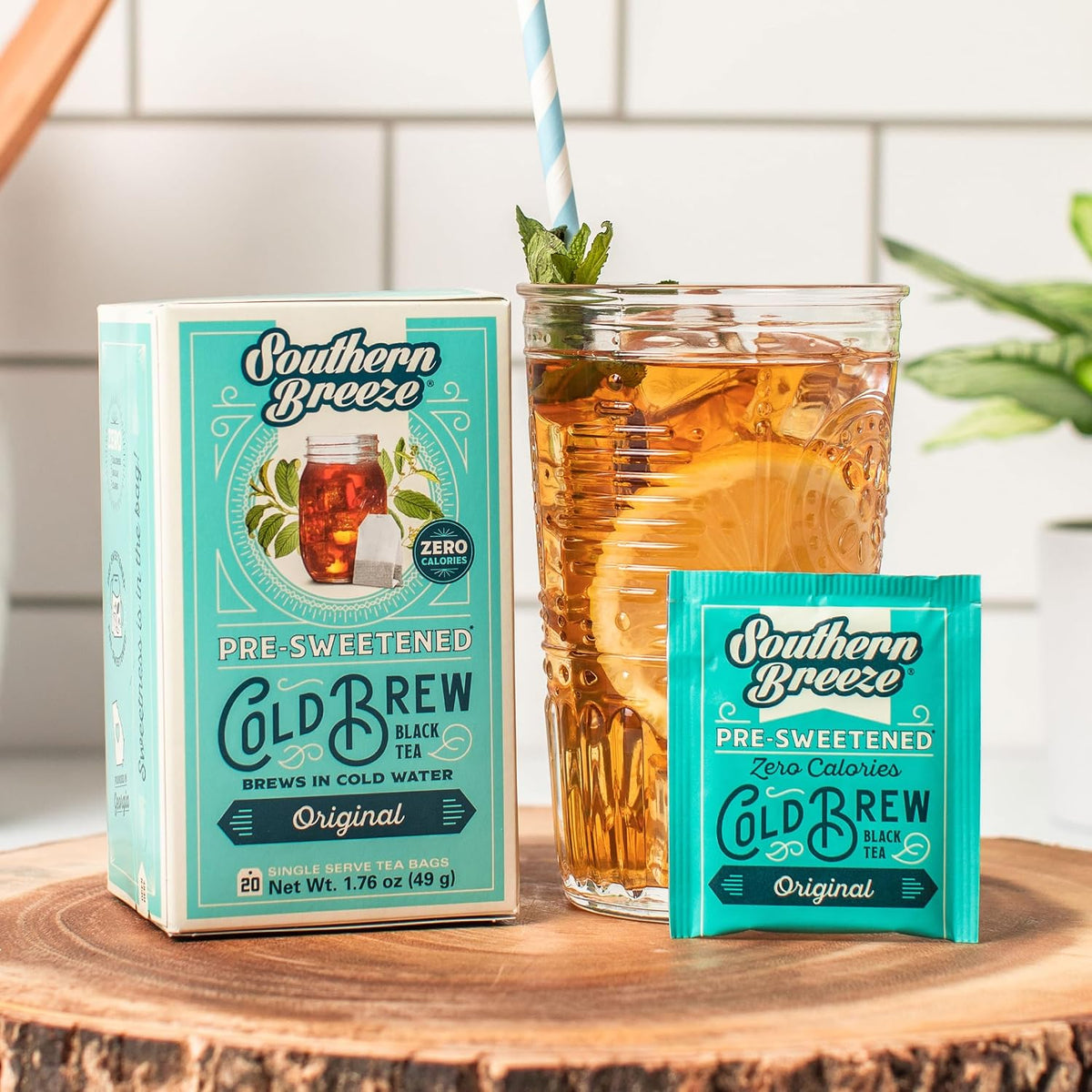 Southern Breeze Cold Brew Sweet Tea Original Iced Tea 20 Tea Bags