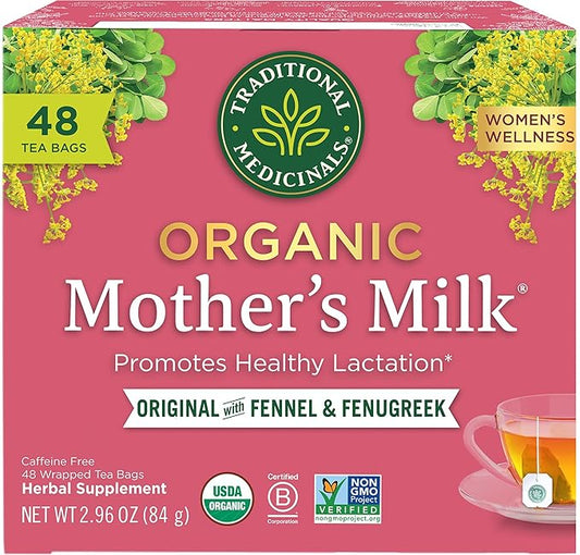 Traditional Medicinals Organic Mother's Milk Women's Tea - 48 Tea Bags