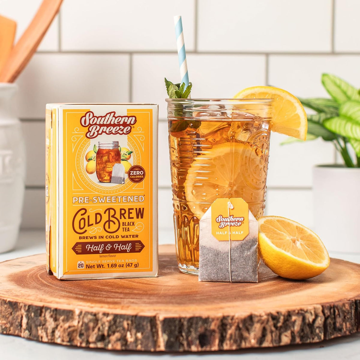 Southern Breeze Cold Brew Sweet Tea Half &amp; Half Iced Tea 20 Count, 2 Pack