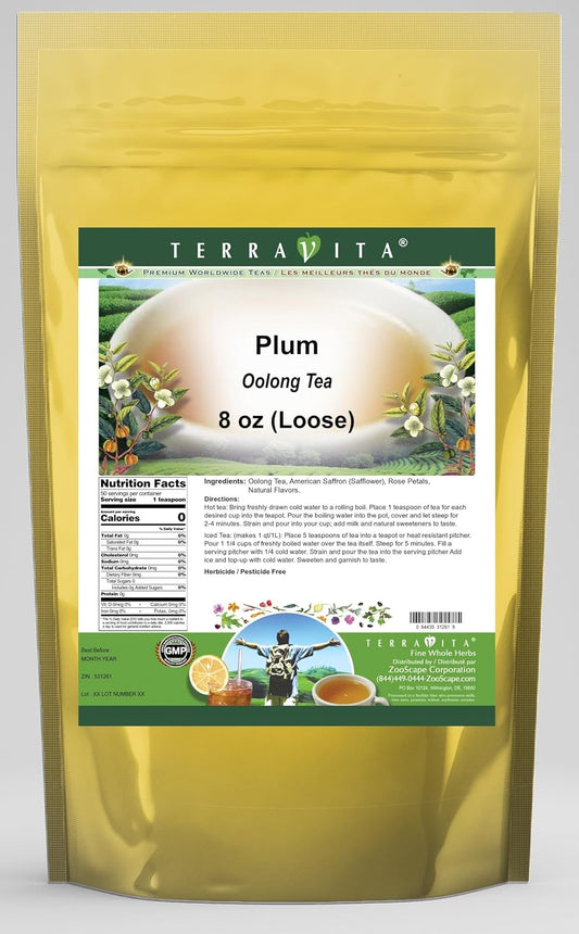 Plum Oolong Tea (Loose) (8 oz, ZIN: 531261)