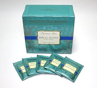 Fortnum and Mason, Royal Blend 50 Count Tea Bags (1 Pack) Box