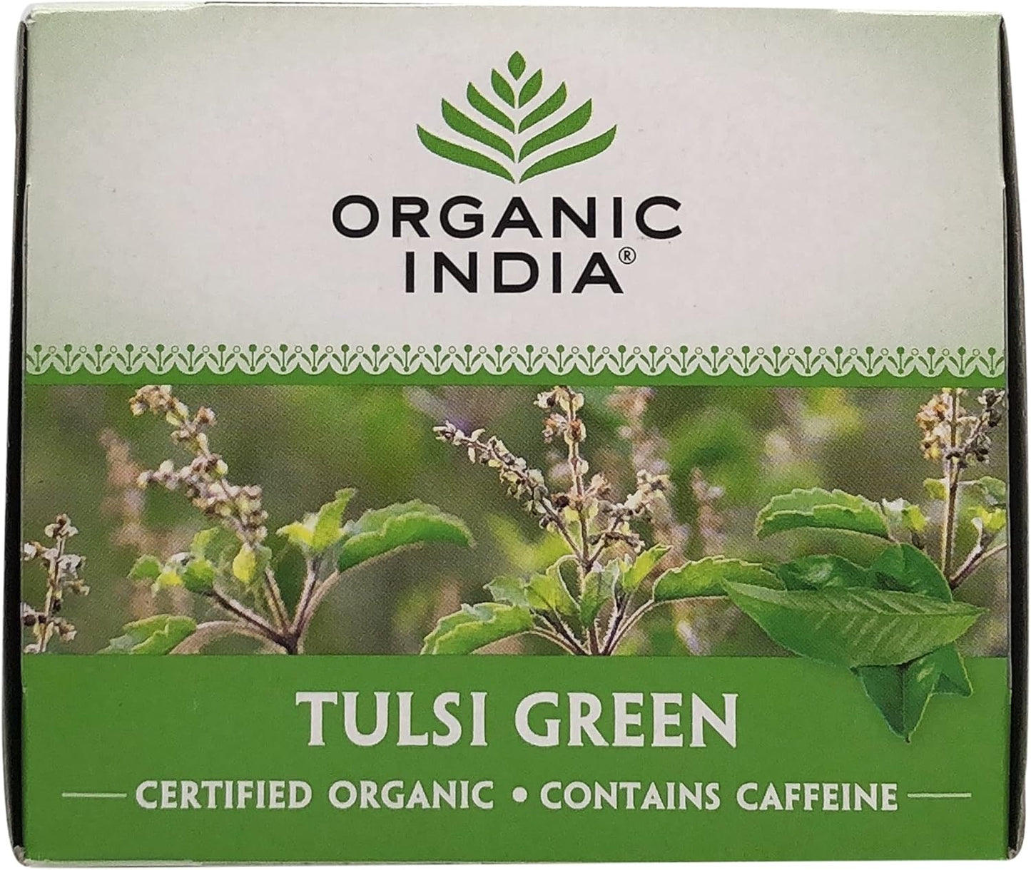 Organic India, Tea Tulsi Green Organic, 18 Count