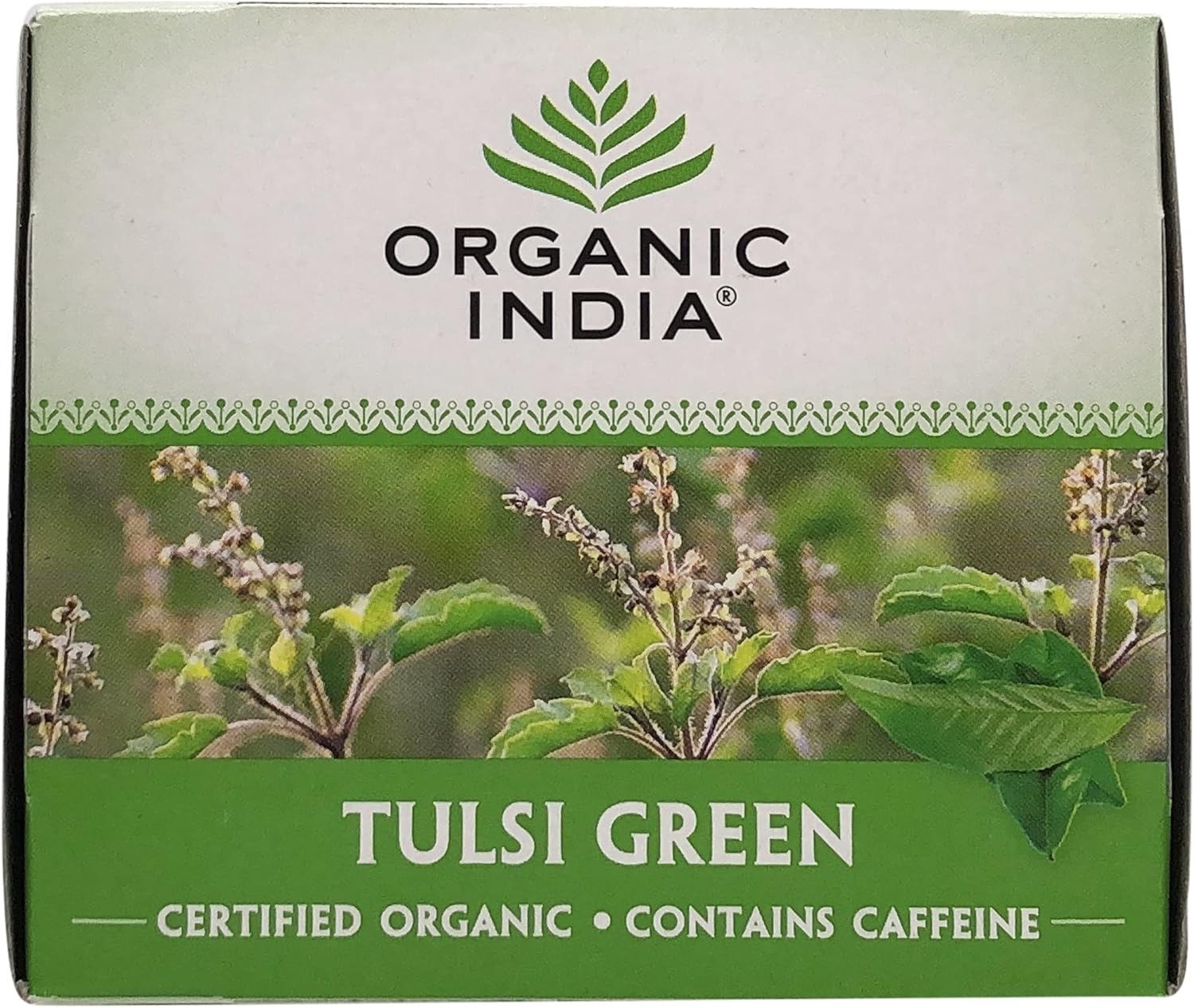 Organic India, Tea Tulsi Green Organic, 18 Count