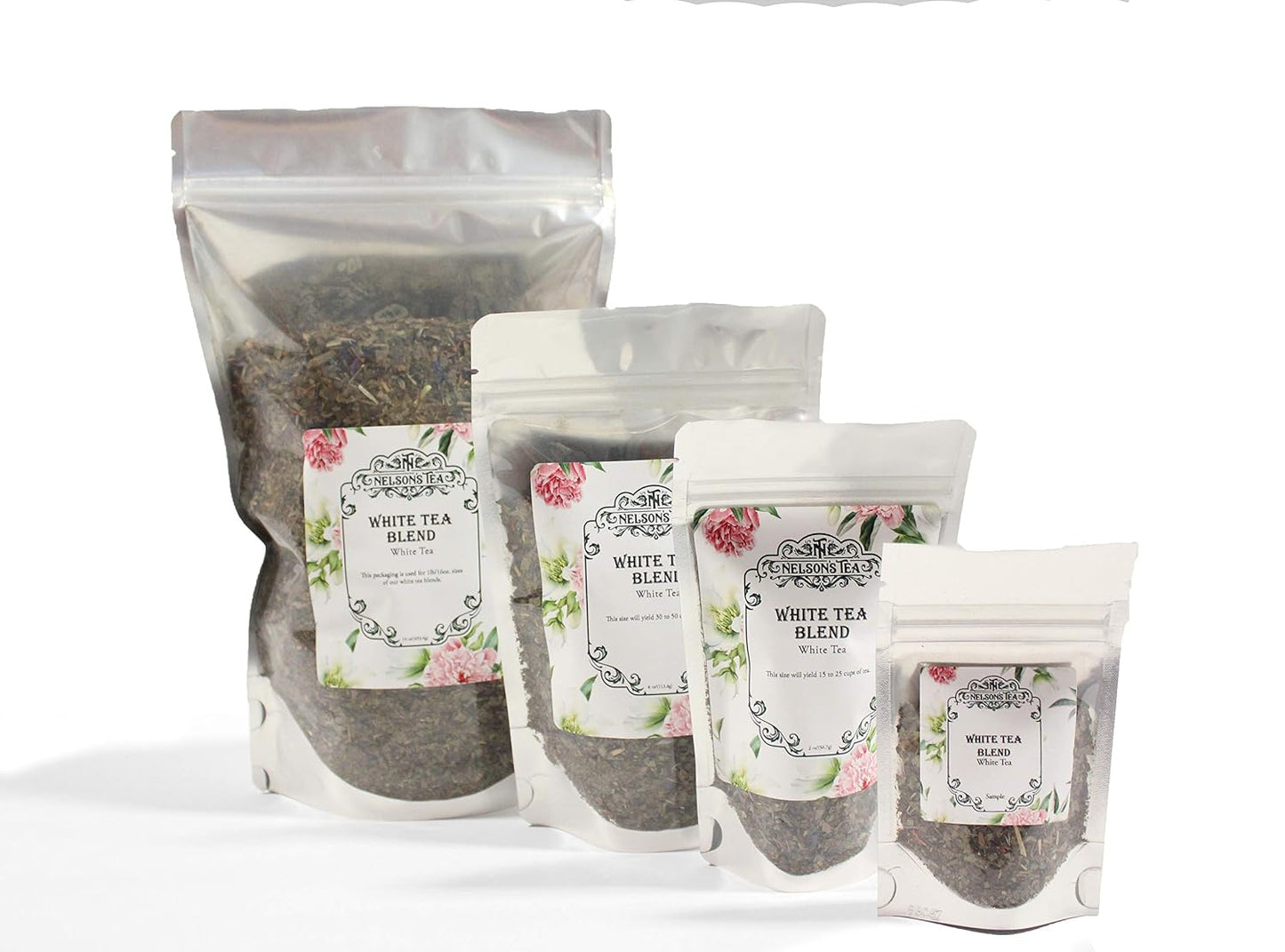 Nelson's Tea Blueberry White Chocolate White Loose Leaf Tea, Sample 0.4 Oz | blueberries • cornflowers • Chocolate • Tea • Loose Leaf Tea • White Chocolate