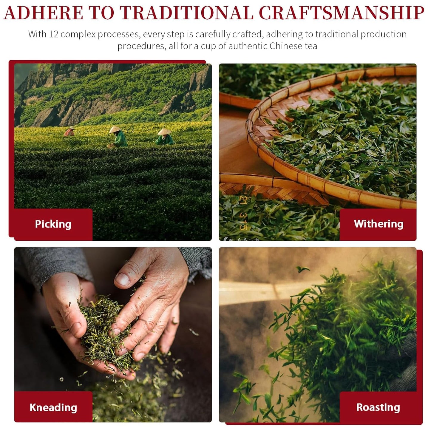 XIXICHA Lapsang Souchong Black Loose Leaf Tea Lapsang Souchong Zheng Shan Xiao Zhong Chinese Tea （100 cups）No Smokey from Fujian Wuyi Mountain Core Area（ 150g/5.29oz）正山小种 红茶 福建武夷山红茶